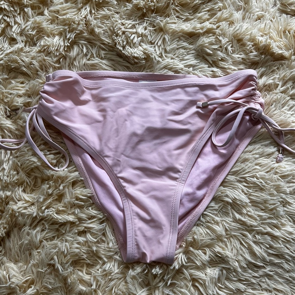 Pink swimsuit bottoms